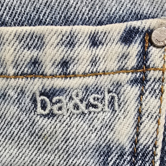 EUC Ba&Sh David Denim Shorts Acid‎ Wash Size XS - Picture 8 of 11